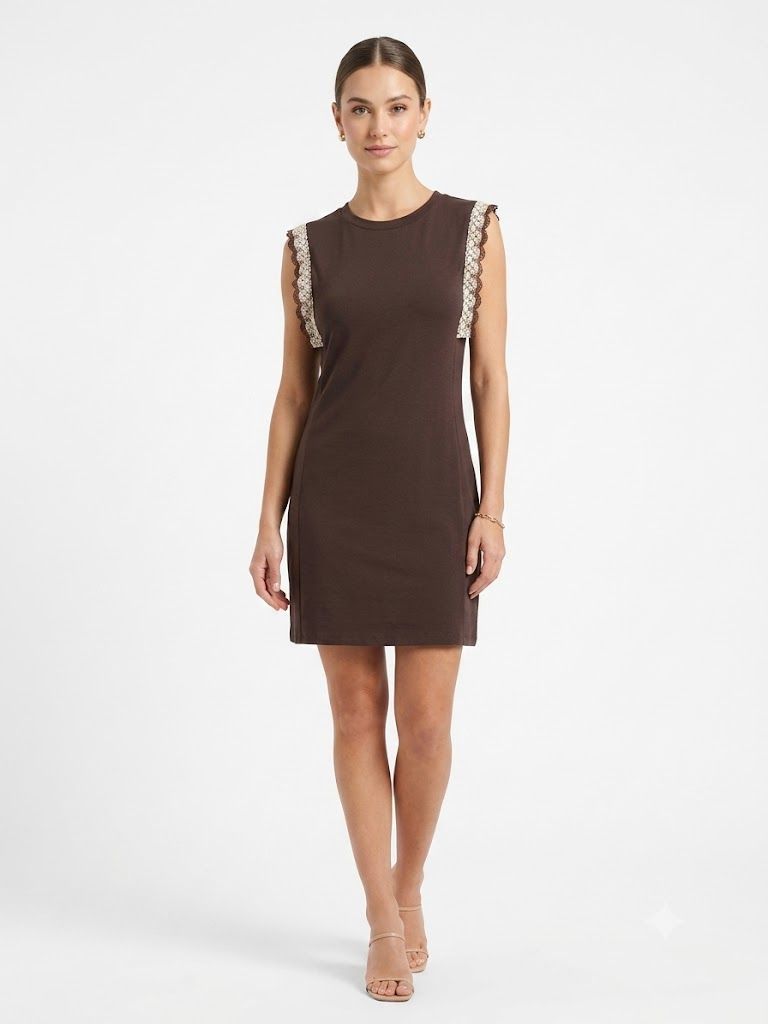 Mocca Lace Dress 